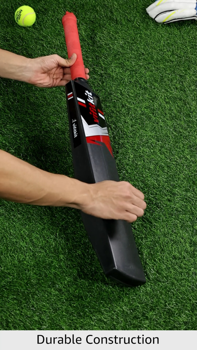 VFK by Xtrim Full Size Plastic Cricket Bat (34 x 4.5 Inch) for All